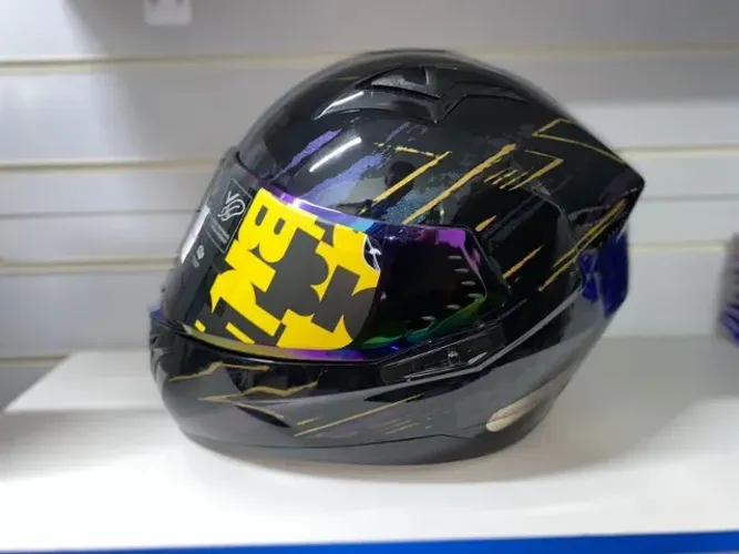 CAPACETE BIEFFE B-40 HUNTING PRETO/CAMALEAO 61