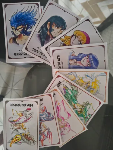 CAVALEIROS DO ZODÍACO ADESIVOS