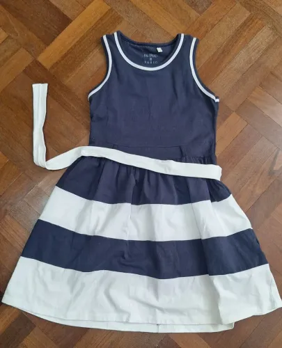 Vestido Palomino Tamanho 10 Azul Marinho