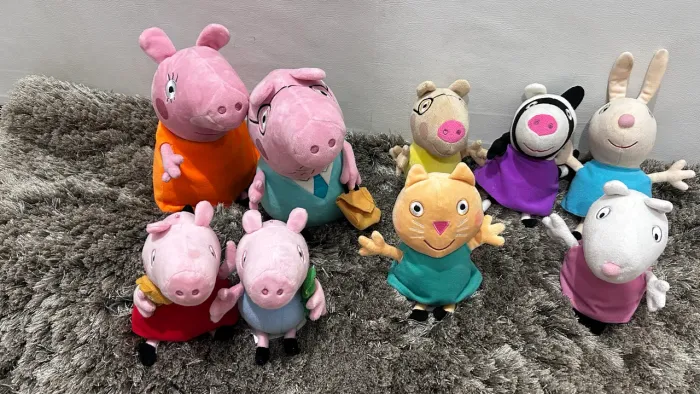 Família coleção peppa Pig