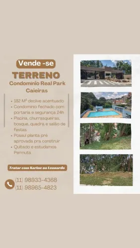 Terreno Privilegiado no Condomínio Real