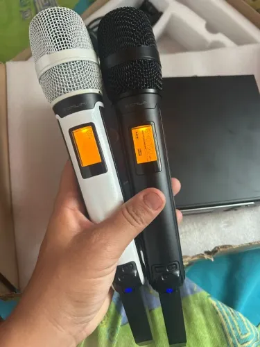 Microfone Duplo 