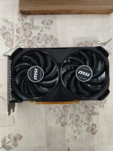 RTX 4060 VENTUS 2x Black OC MSI NVIDIA GeForce, 8GB GDDR6, DLSS, Ray Tracing