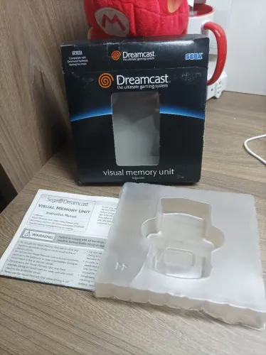 Caixa VMU DREAMCAST com manual original Sega (Apenas a caixa)