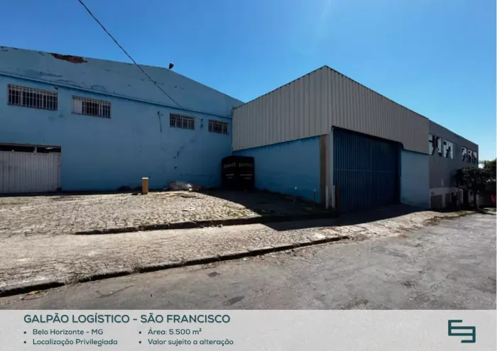 Galpão para alugar em Belo Horizonte/MG com 5.500 m²