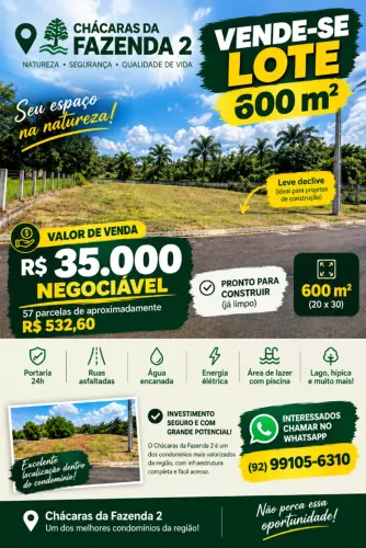 Terreno 600m2