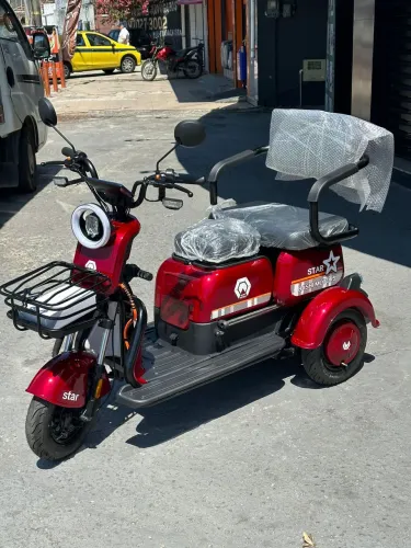 Triciclo Elétrico Star 1000w Vermelho 