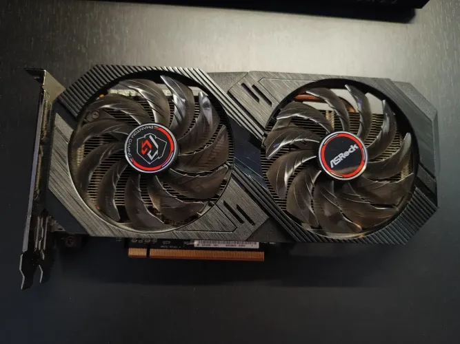 Placa de vídeo Rx 6500xt ASRock - USADA