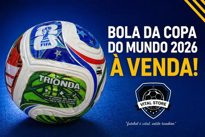Bola TRIONDA da Copa do Mundo 2026