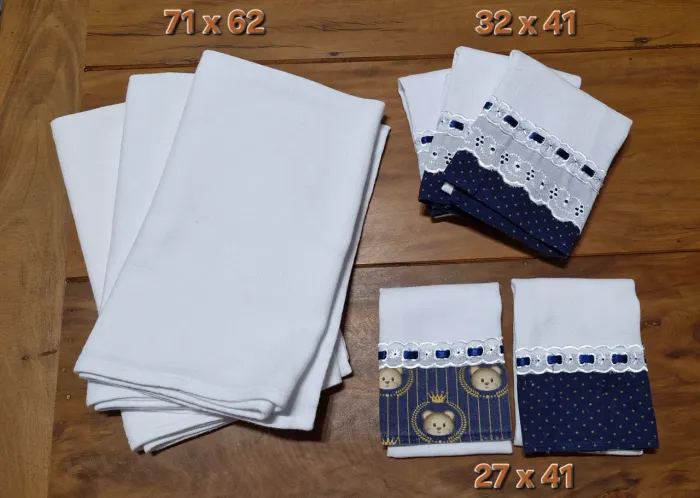 Kit fralda de boca
