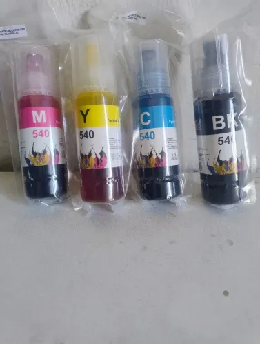 Kit c/4 refis de tintas para Epson l3250/504/544