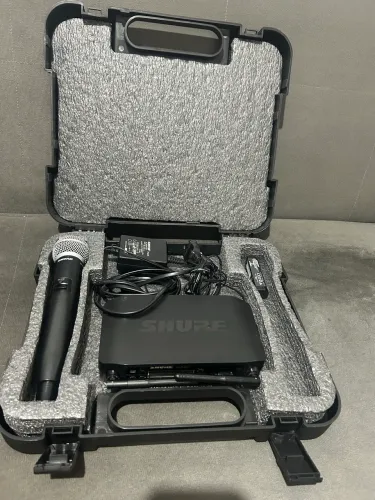 Microfone sem fio shure glxD4 SM58