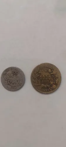 Moedas antigas1901