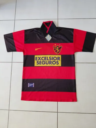 Camisa Sport Recife Original - Rhumell (Anos 90 / 1997-1998) - Tam M - Nº 10