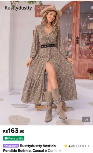 Vestido Shein