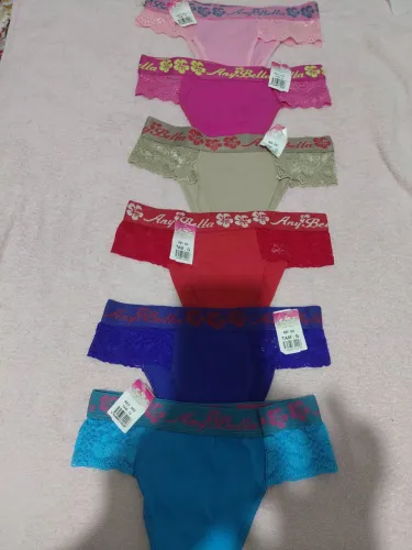 Vende-se calcinha feminino tamanho g pequeno R$ 12,00 reais cada
