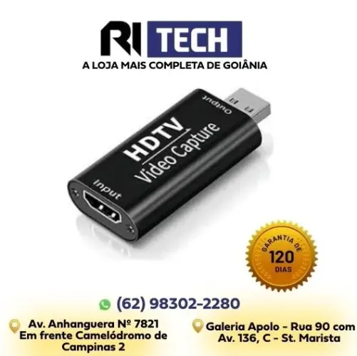 Conversor Digital HDTV AU-80 com Controle - TV Digital para TV Antiga