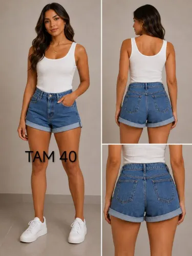 2 shorts jeans tamanho 40