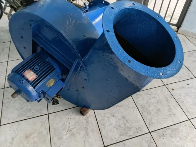 Ventoinha industrial motor 10cv trifásico.
