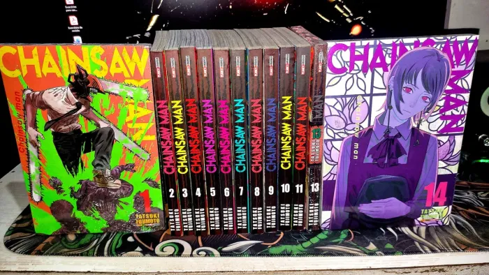 Mangá Chainsaw Man 1 ao 14 (exceto vol 12)
