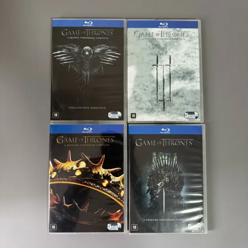 Blu Ray Game Of Thrones 1 A 4 Temporadas (20 discos)
