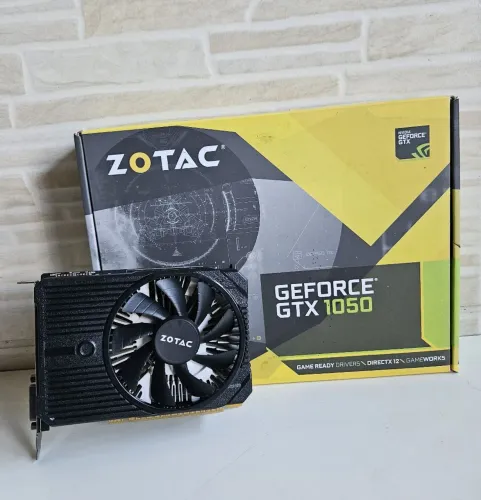 Placa de Vídeo Zotac GTX 1050 2GB - Funcionando Perfeitamente