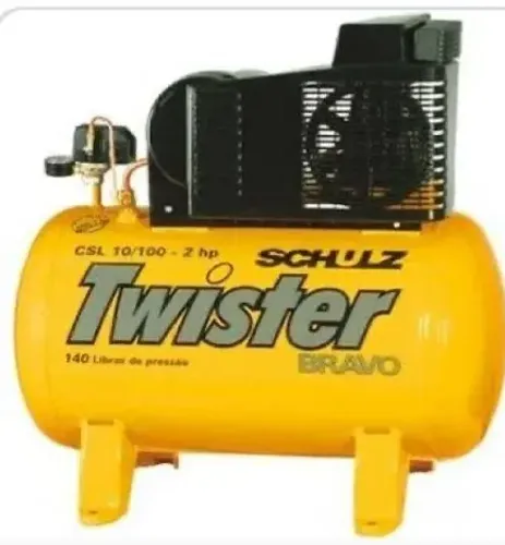 Vendo compressor a óleo 100l  novo 