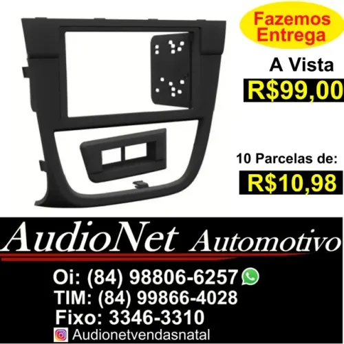 Moldura 2 Din Gol G5 Voyage Saveiro Som Dvd Multimídia 7 Polegadas Painel