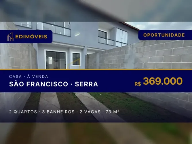 Exclusiva casa duplex com 2 suítes e quintal em São Francisco!