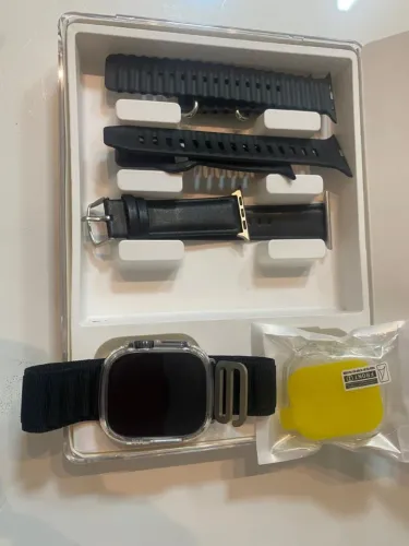 Smartwatch 5G Ultra3 AI 2 GB RAM 16GB Android 9 Chip GPS Câmera + Brindes