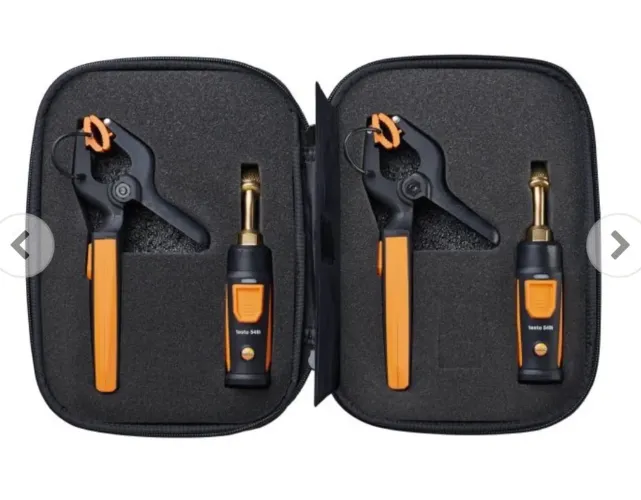 KIT TESTO DE MEDIÇÃO DE PRESSÃO, TEMPERATURA E VÁCUO