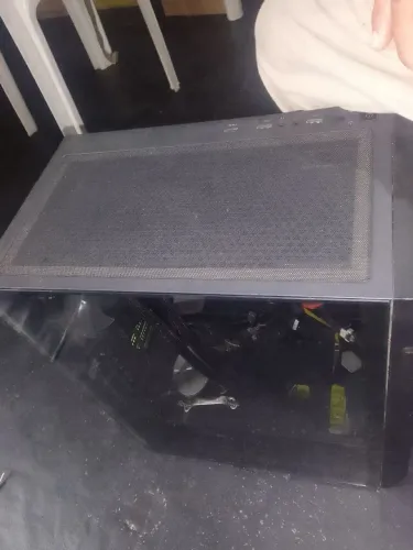 Gabinete game com vidro