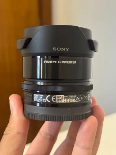 Lente Olho de Peixe Sony 16mm p/ 28mm SEL057FEC leia o anuncio!