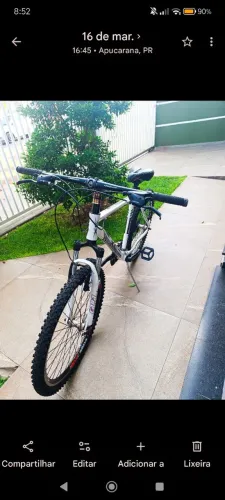 Bicicleta aro 26 alumínio Shimano