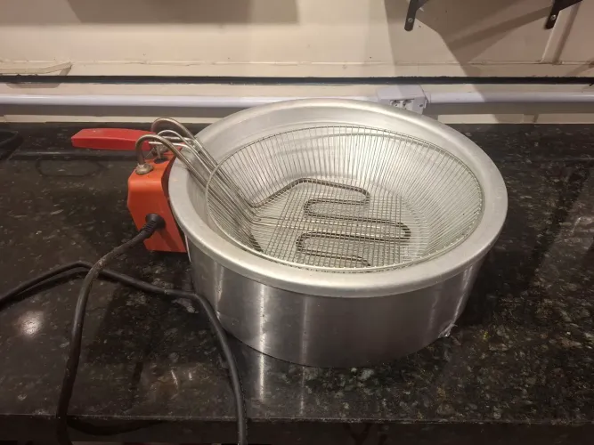 tacho fritador elétrico, 7 litros, progas, 220v, modelo pr-70EL