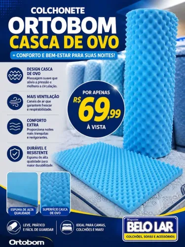 Colchonete Ortobom