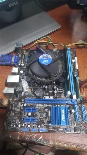 Kit placa mãe 1155 com i3 3220 + 4GB DDR3