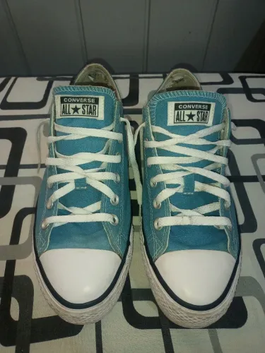 ALL star plataforma azul tamanho 37