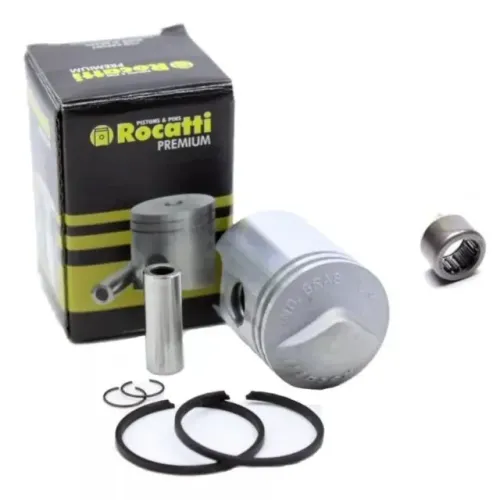 Kit Pistão E Anéis Para Walk Machine E Motorella + Rolamento