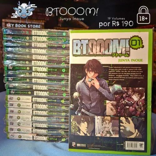 Btoom 1 ao 23 (faltando o volume 3)
