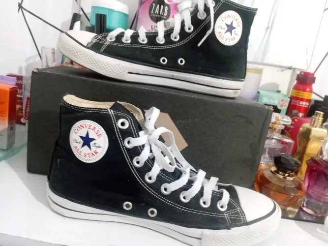Tênis da All star original cano longo tamanho 41 40