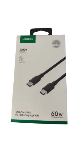 Cabo USB-C para USB-C UGREEN US286 - 1 metro