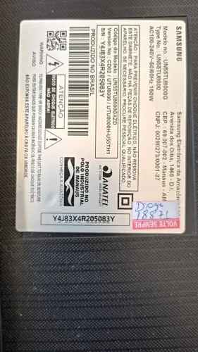 Tv Samsung com problema no display 