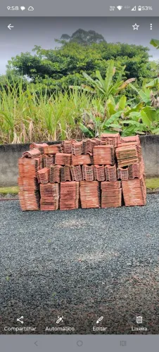 Venda de telhas
