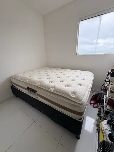 Cama Box Casal Mannes | Molas Pocket | 138x188 (seminova, conservadíssima)