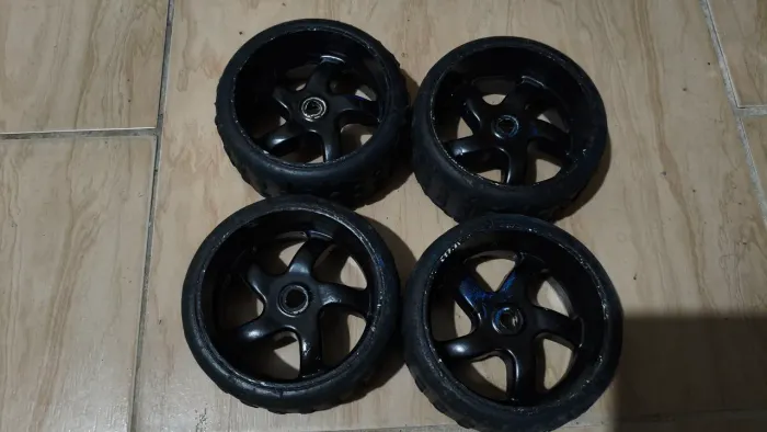 Rc Automodelo Jogo de rodas 1/5 encaixe quadrado 