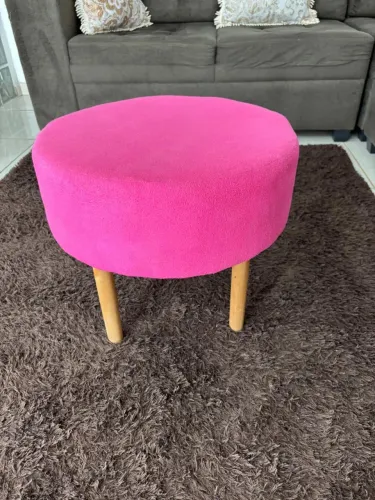 Banquinho rosa