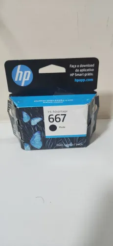 Cartucho Original HP 667 Preto