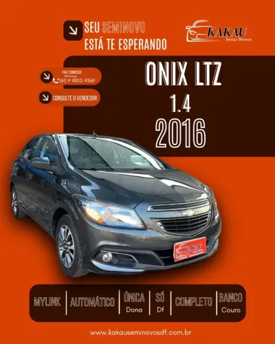Chevrolet Onix Hatch LTZ 1.4 8V Flex Power Aut. 4P 2016