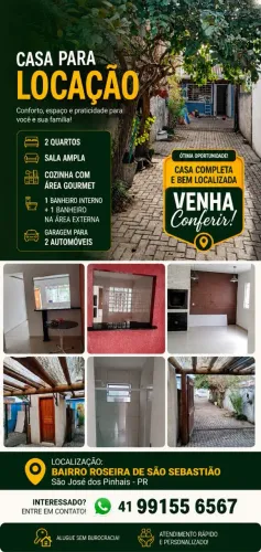 Casa para locação